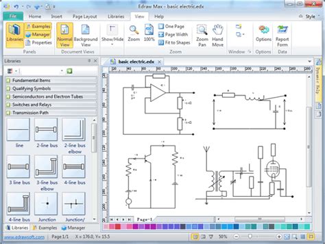 home electrical schematic software